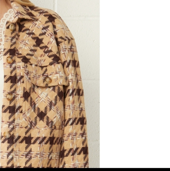 NWT Entro plaid oversized jacket - Picture 3 of 12